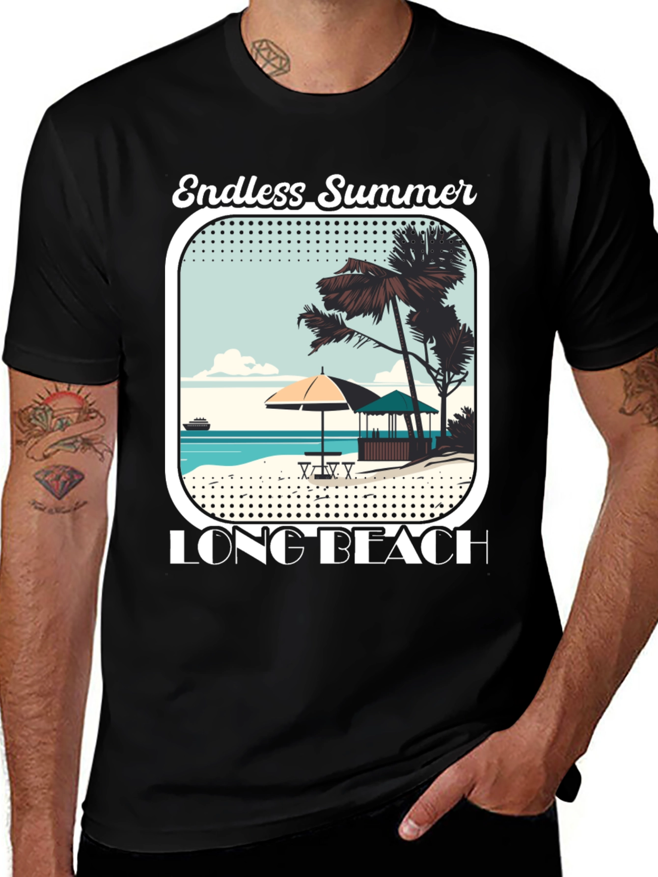 Endless Summer Long Beach T-Shirt