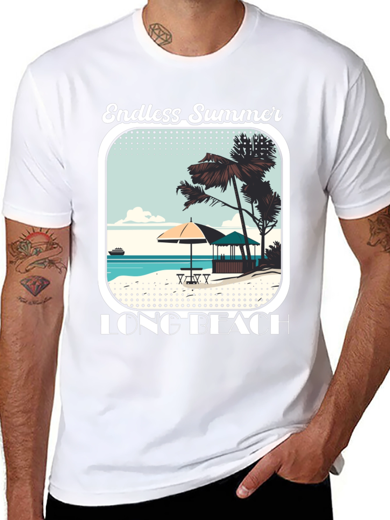 Endless Summer Long Beach T-Shirt