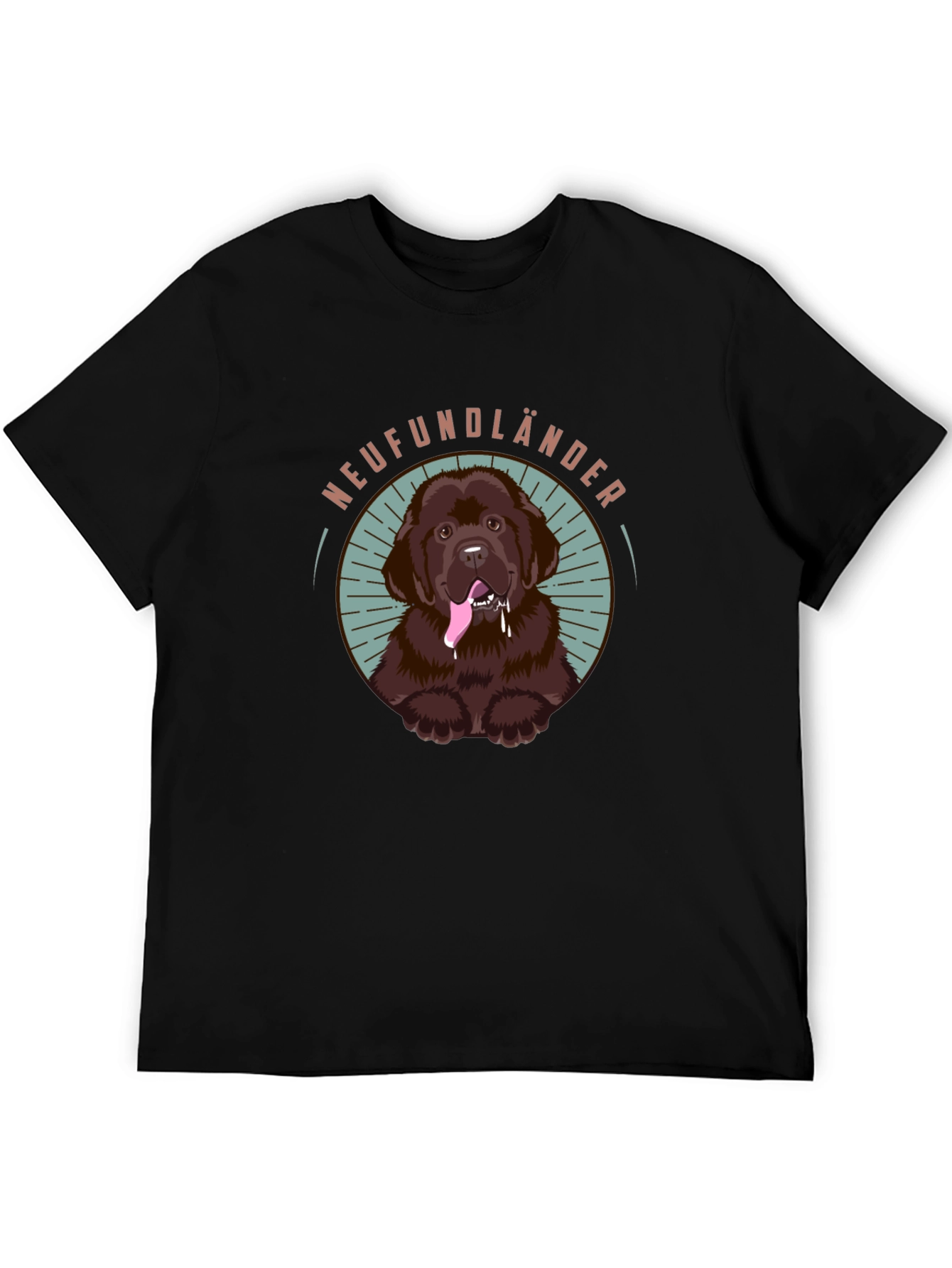 Newfoundland Dog Graphic Tee - Cute Pet Lover Shirt