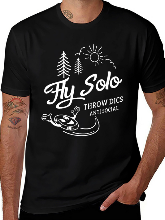 Fly Solo Disc Golf T-Shirt
