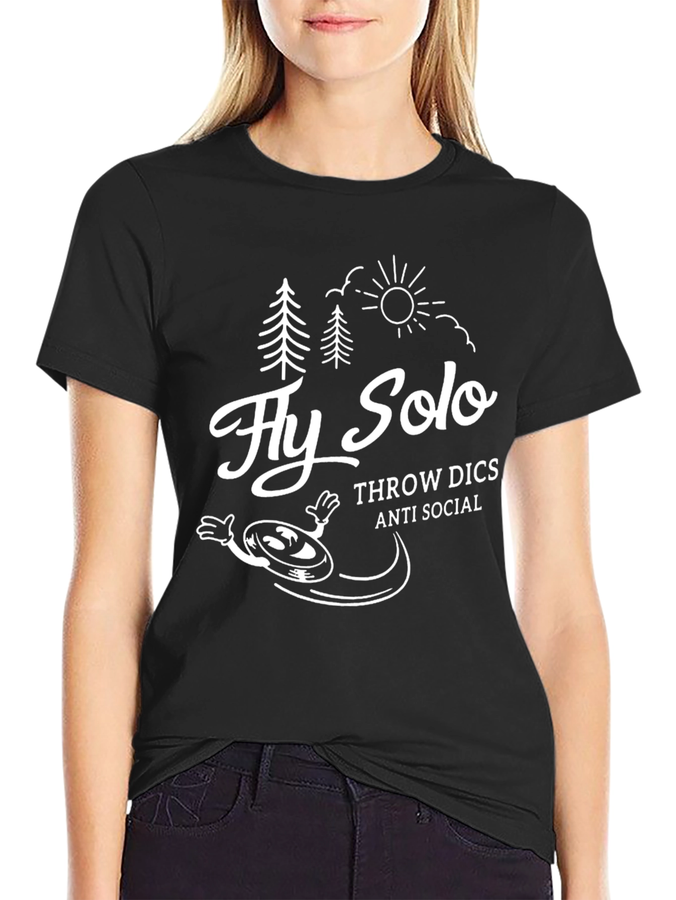Fly Solo Disc Golf T-Shirt