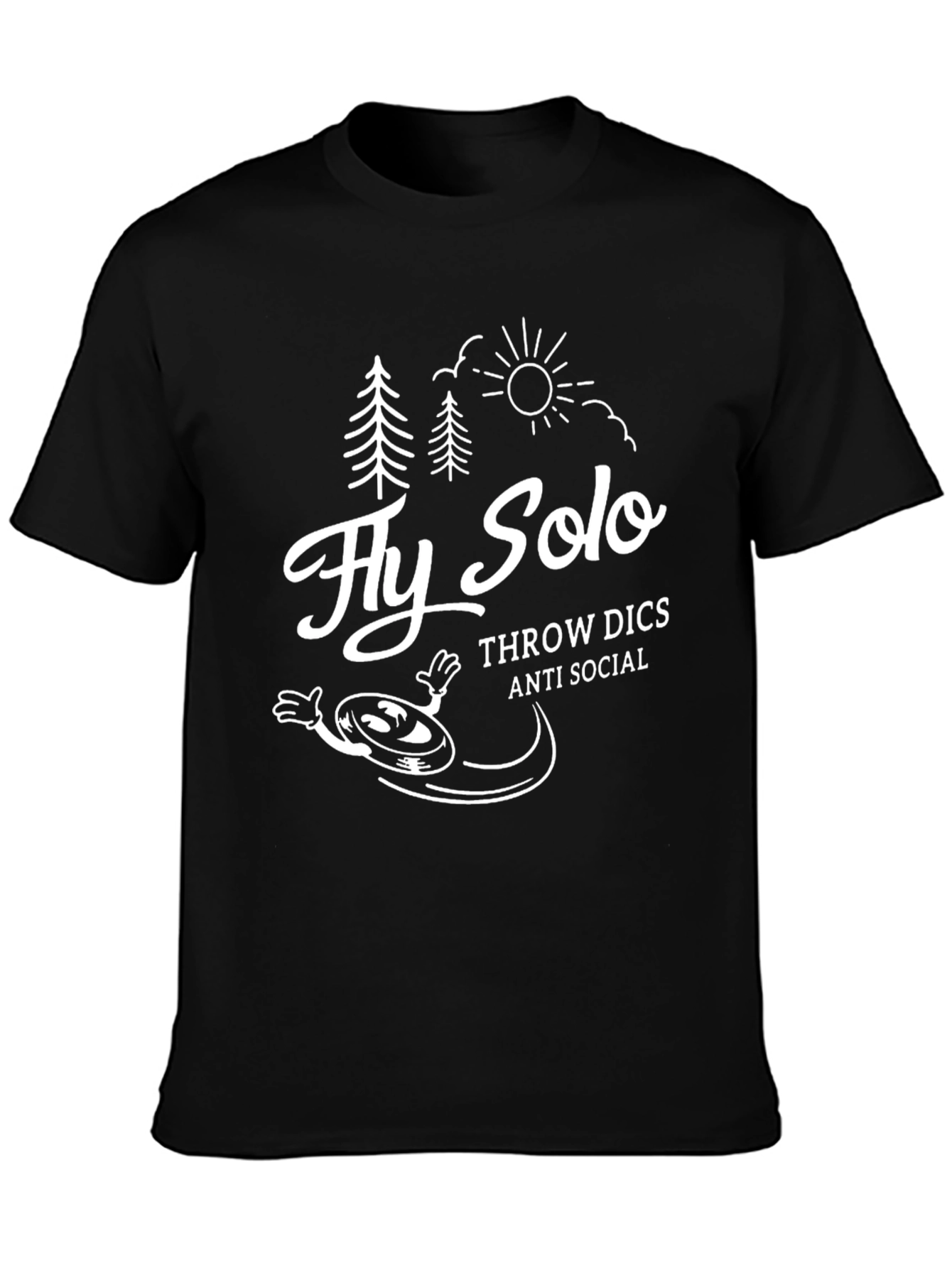 Fly Solo Disc Golf T-Shirt