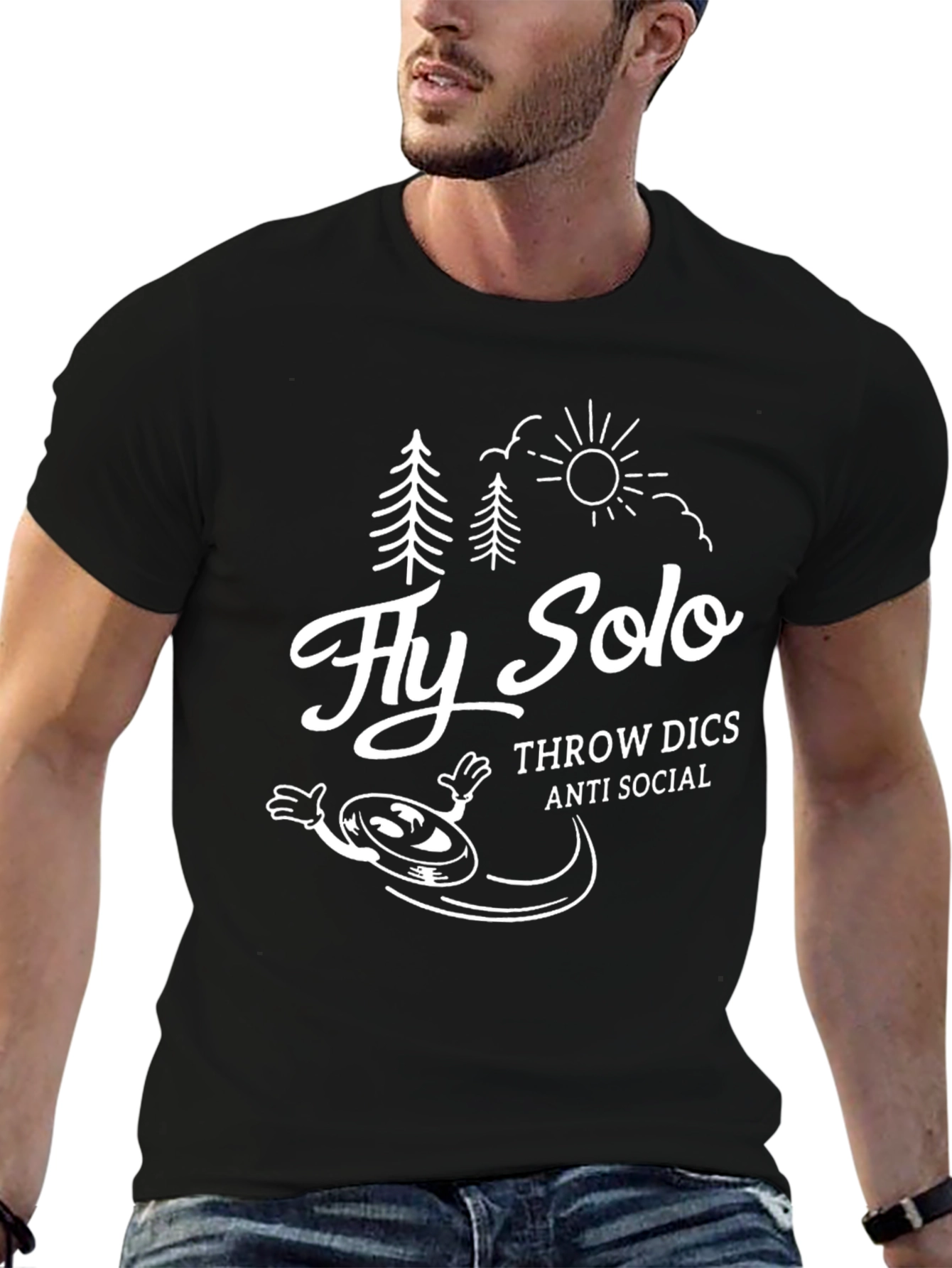 Fly Solo Disc Golf T-Shirt