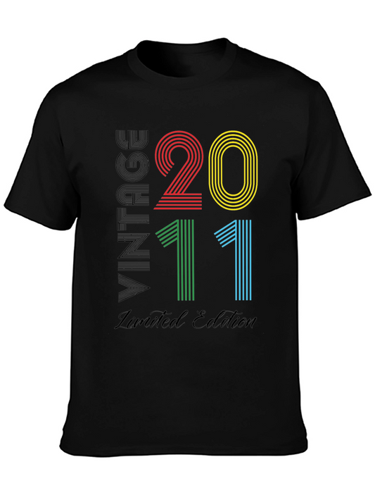 Vintage 2011 Limited Edition Black T-Shirt