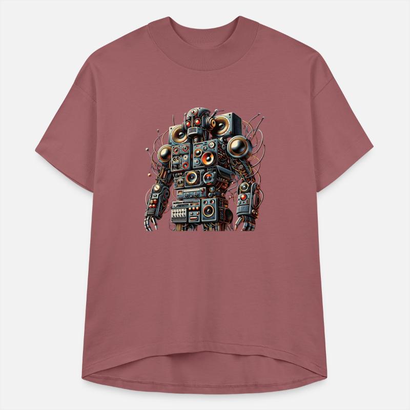 AI stereo mix robot Art