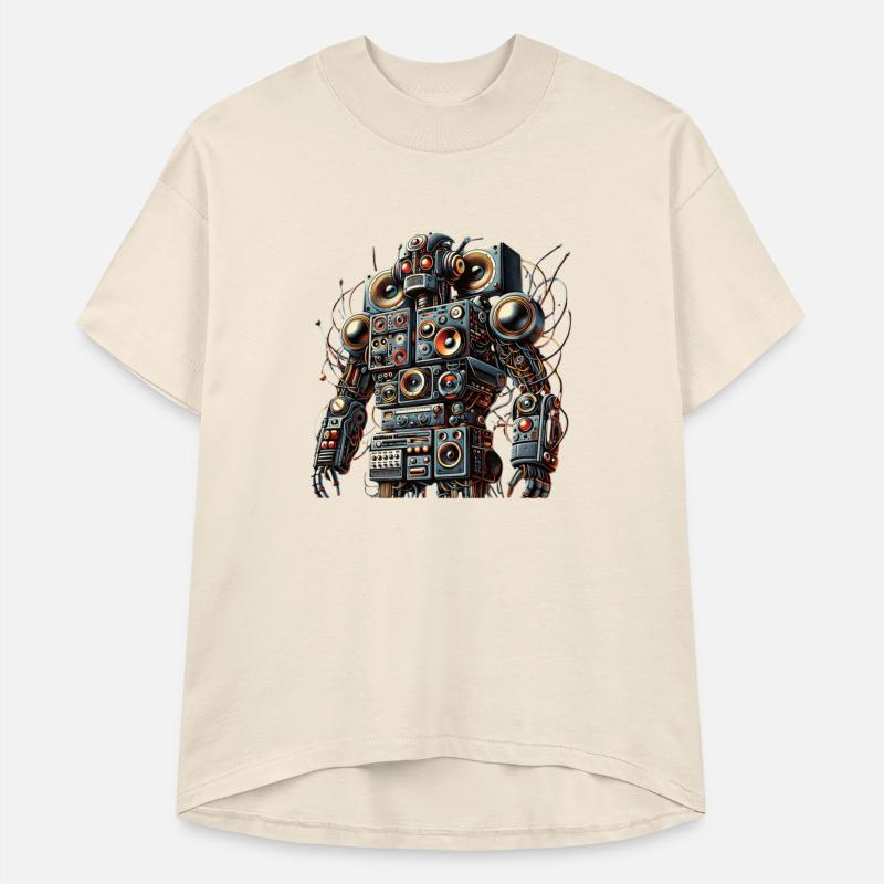 AI stereo mix robot Art