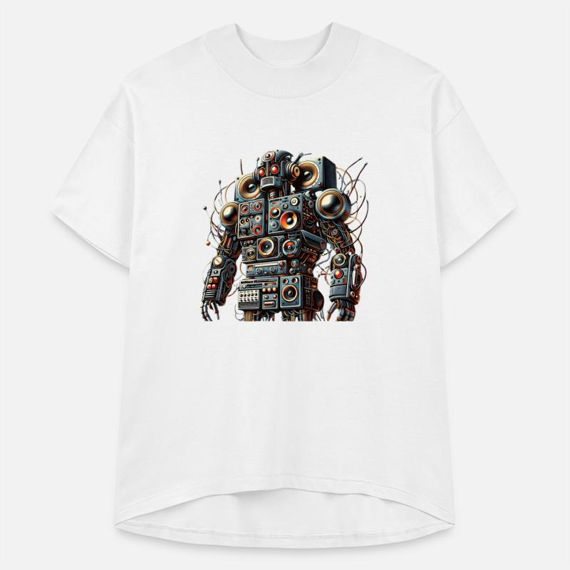 AI stereo mix robot Art