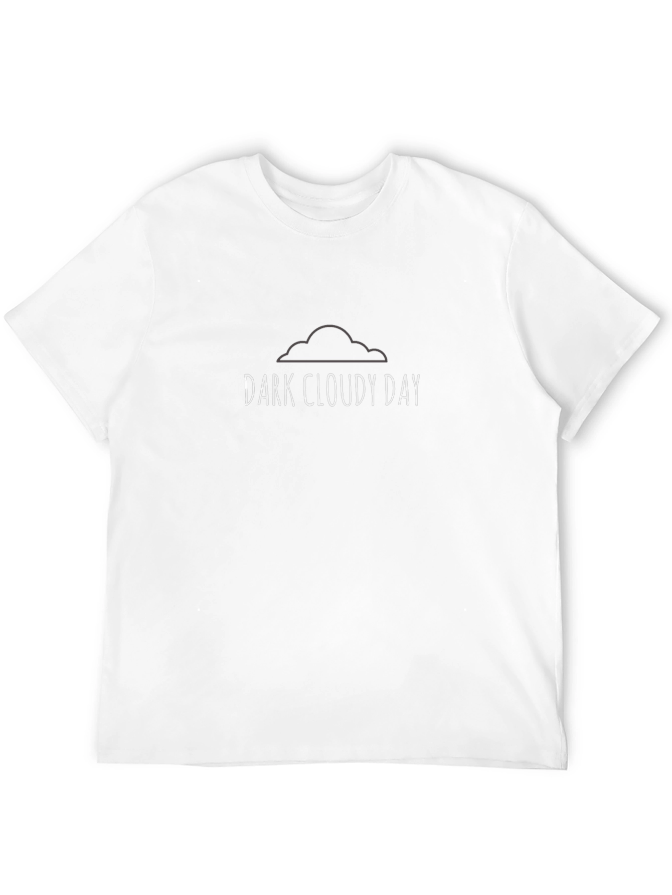 Dark Cloudy Day Graphic Tee - Premium Cotton T-Shirt