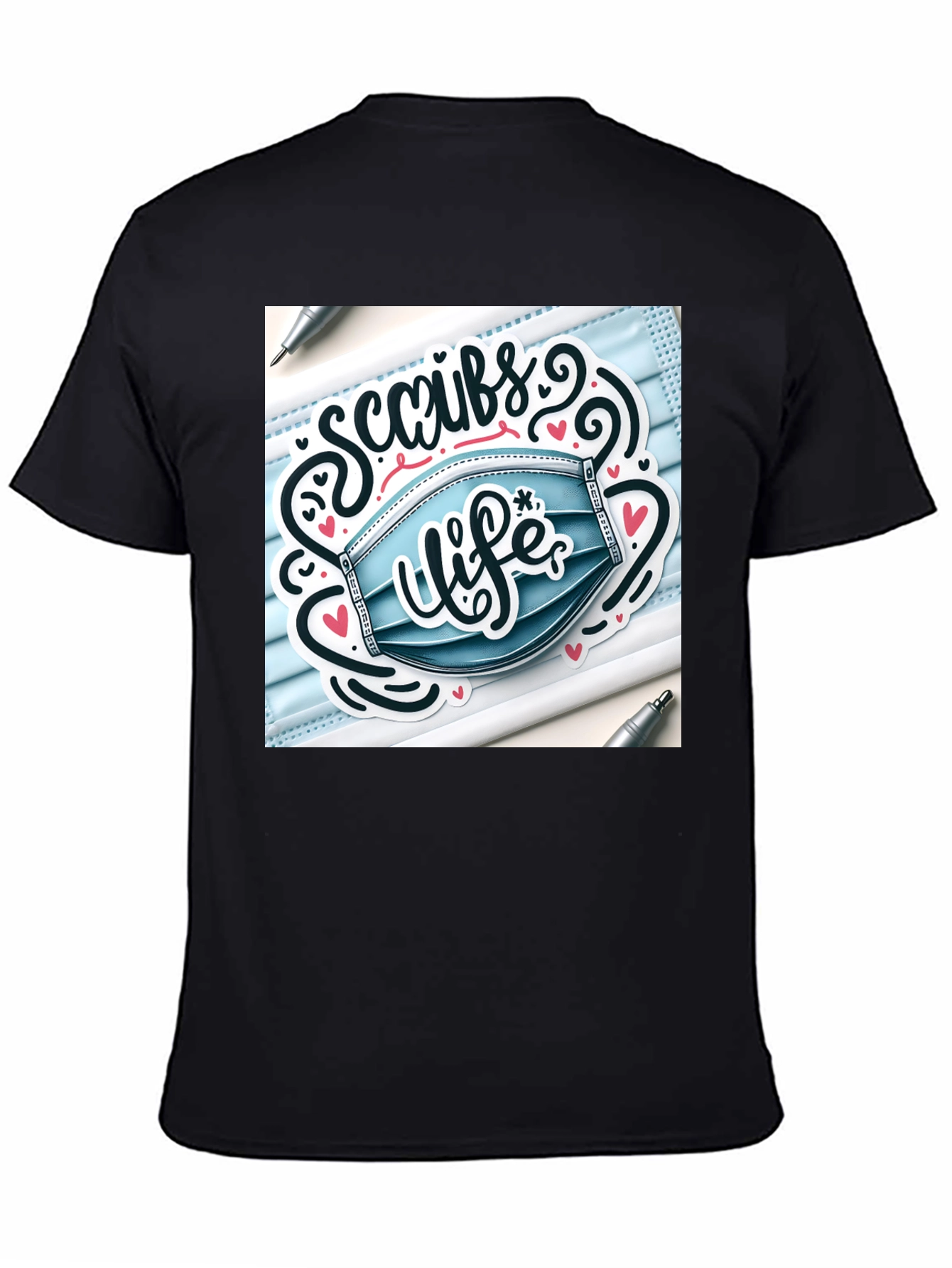 Scrubs Life Graphic T-Shirt - Stylish Medical Apparel