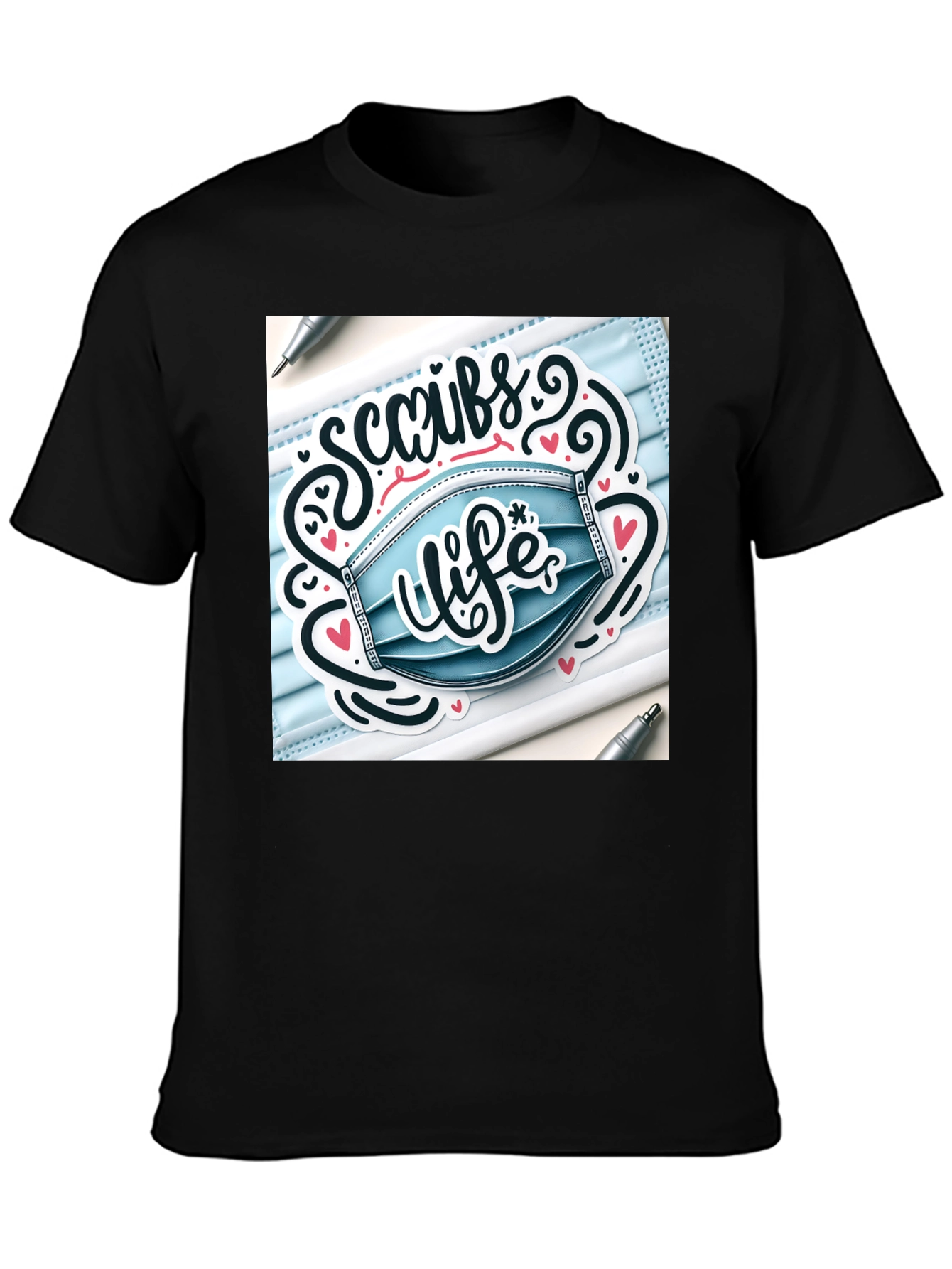 Scrubs Life Graphic T-Shirt - Stylish Medical Apparel