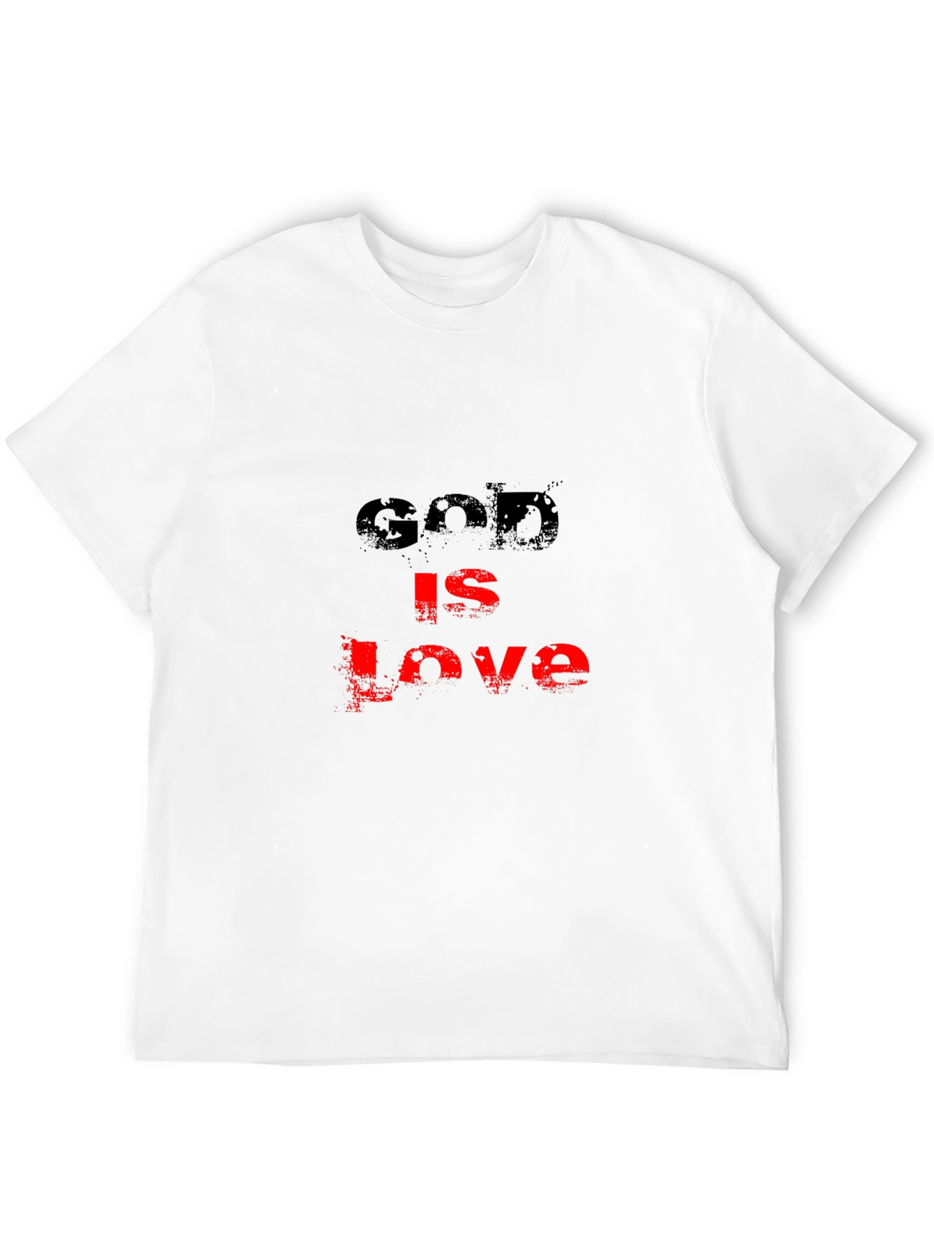 God is Love Graphic T-Shirt - Black