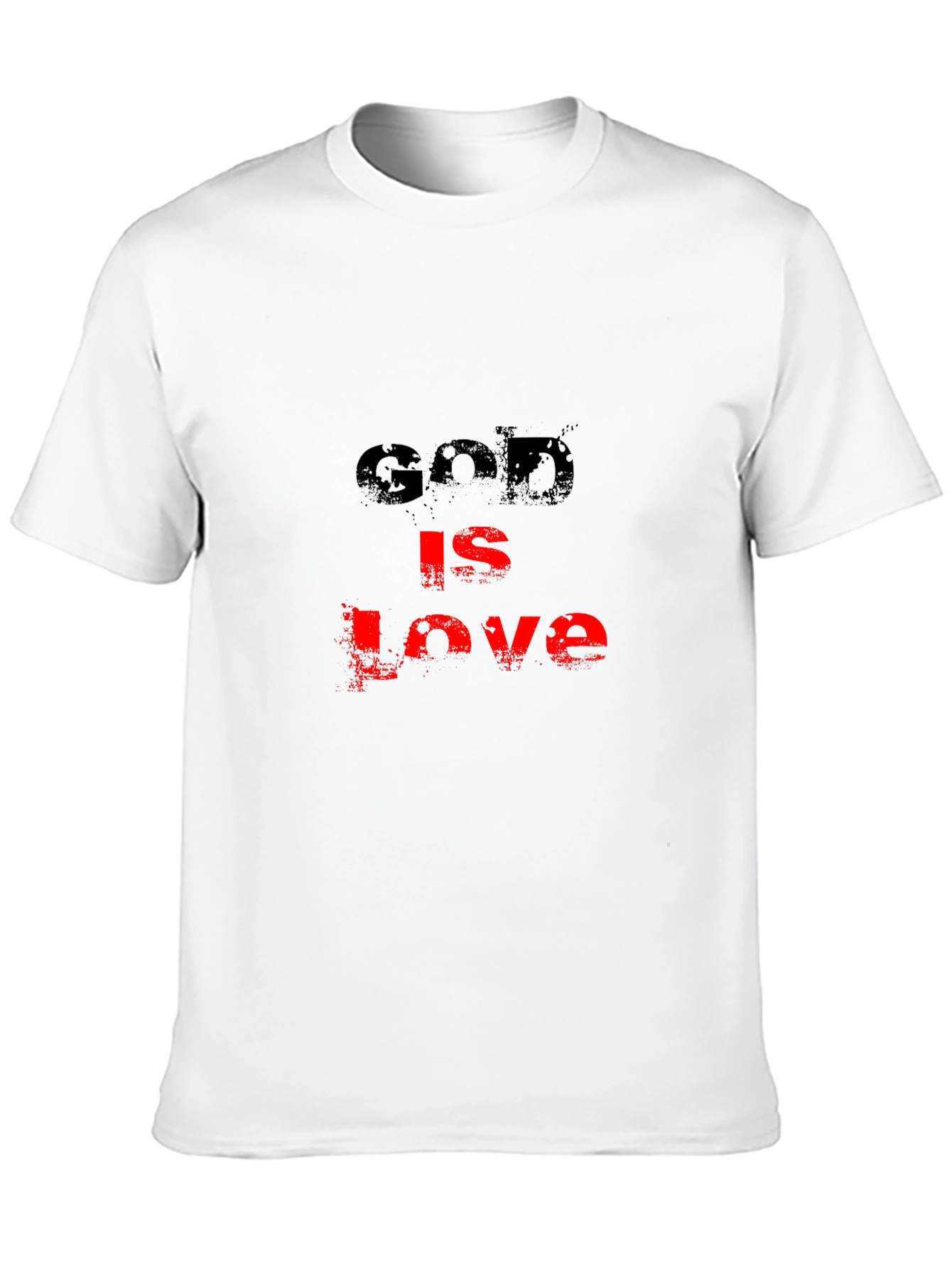 God is Love Graphic T-Shirt - Black