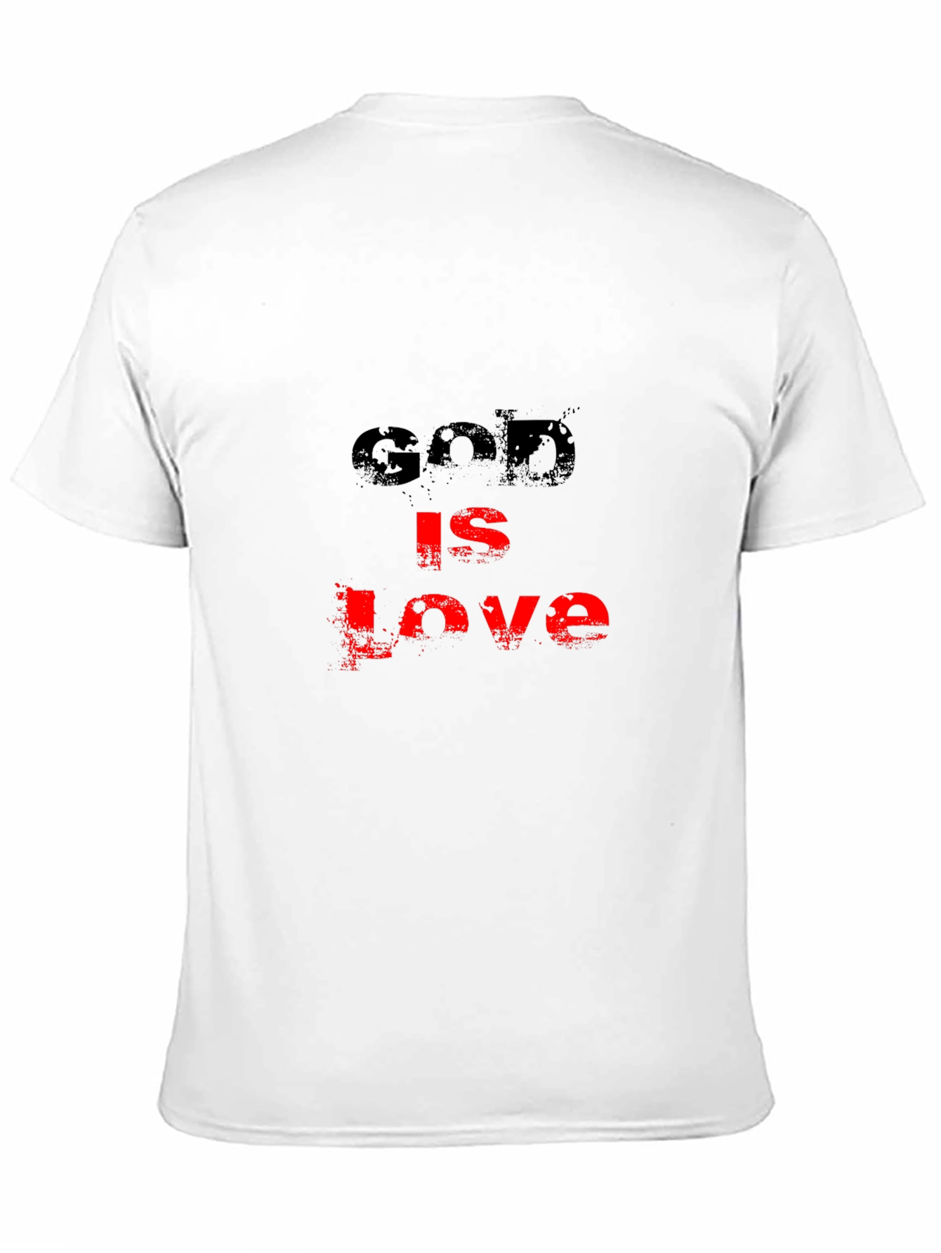 God is Love Graphic T-Shirt - Black