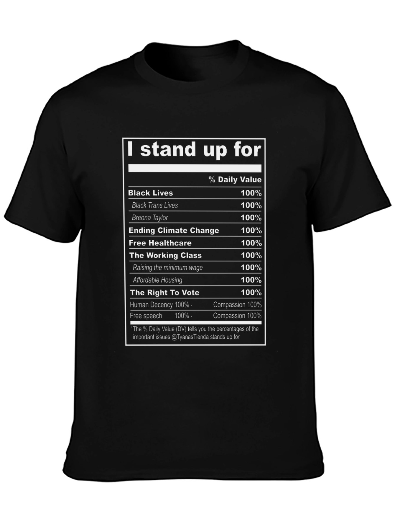I Stand Up For Social Justice T-Shirt