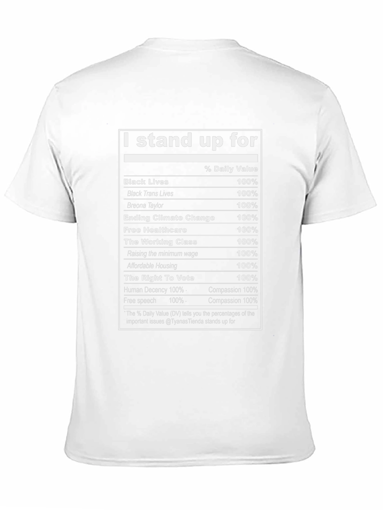I Stand Up For Social Justice T-Shirt