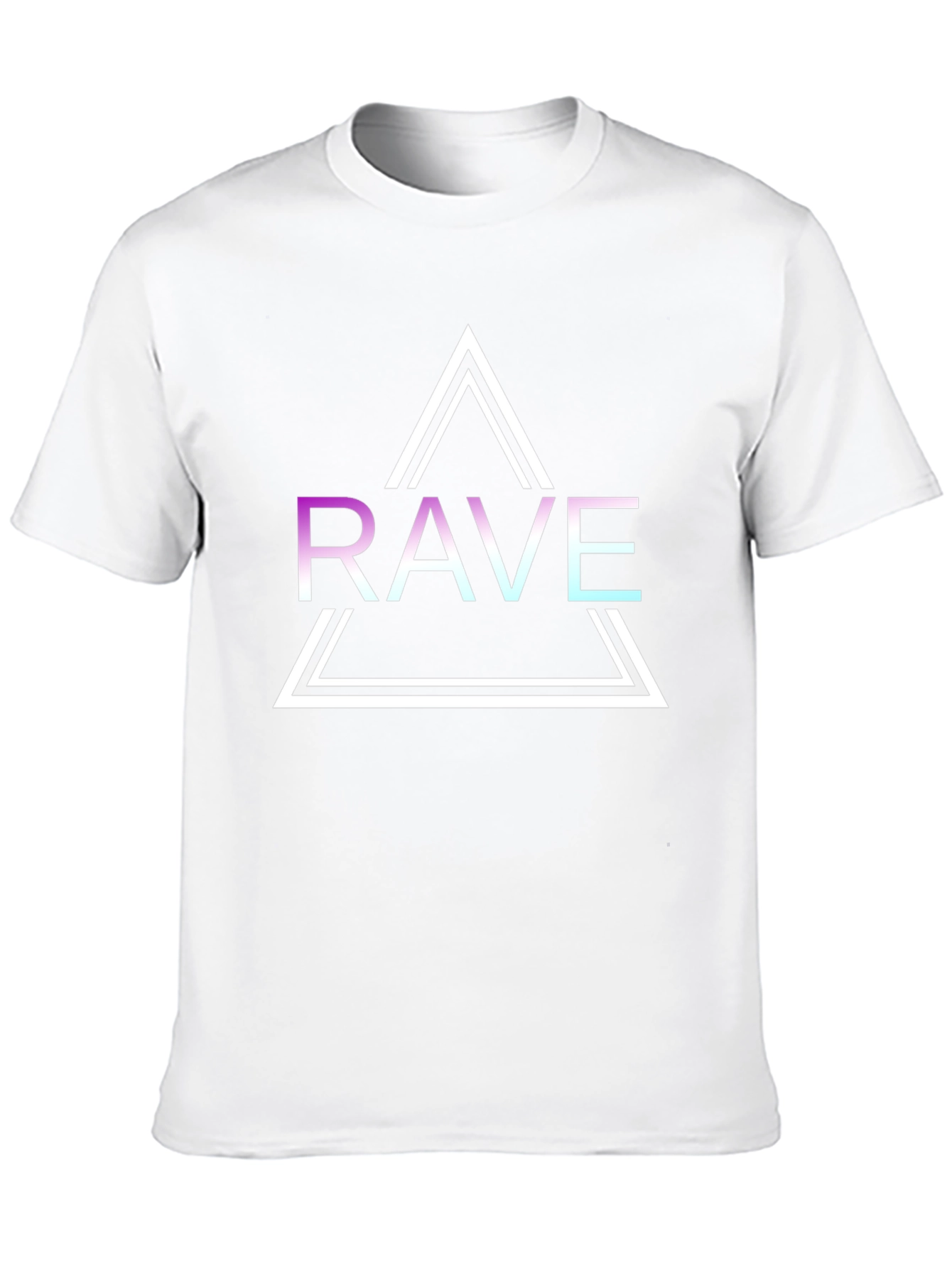 Rave Graphic T-Shirt - Cool Minimalist Design