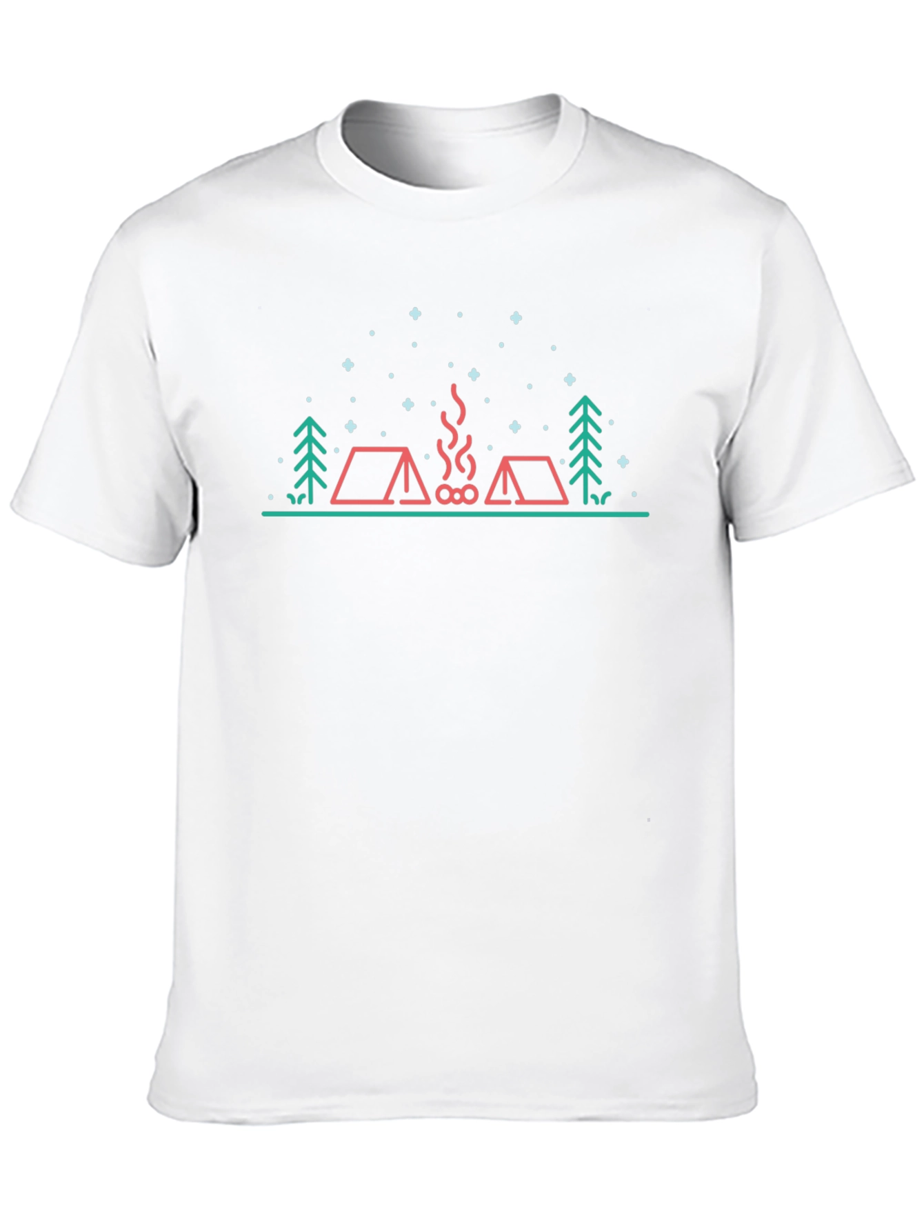 Camping Graphic Tee - Outdoor Adventure Shirt