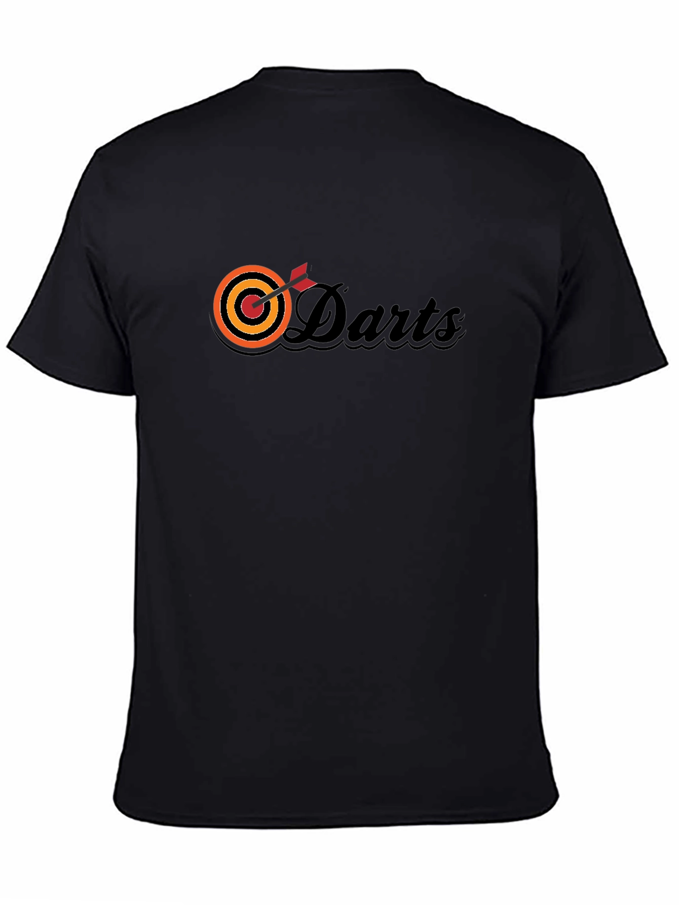 Darts Graphic Tee - Bulls-eye Design