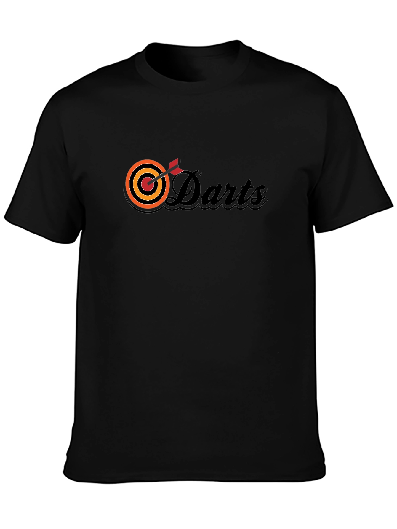 Darts Graphic Tee - Bulls-eye Design
