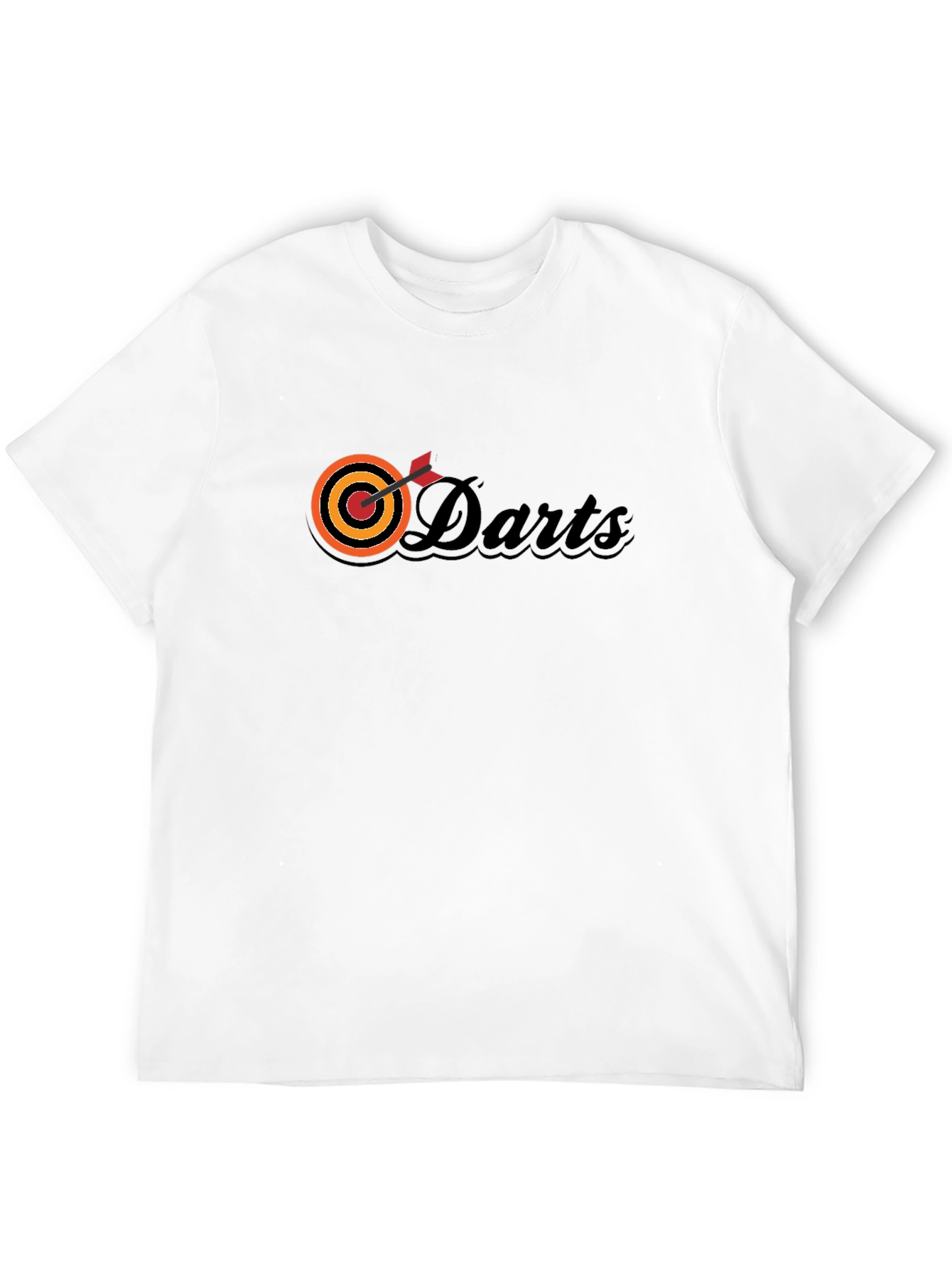 Darts Graphic Tee - Bulls-eye Design