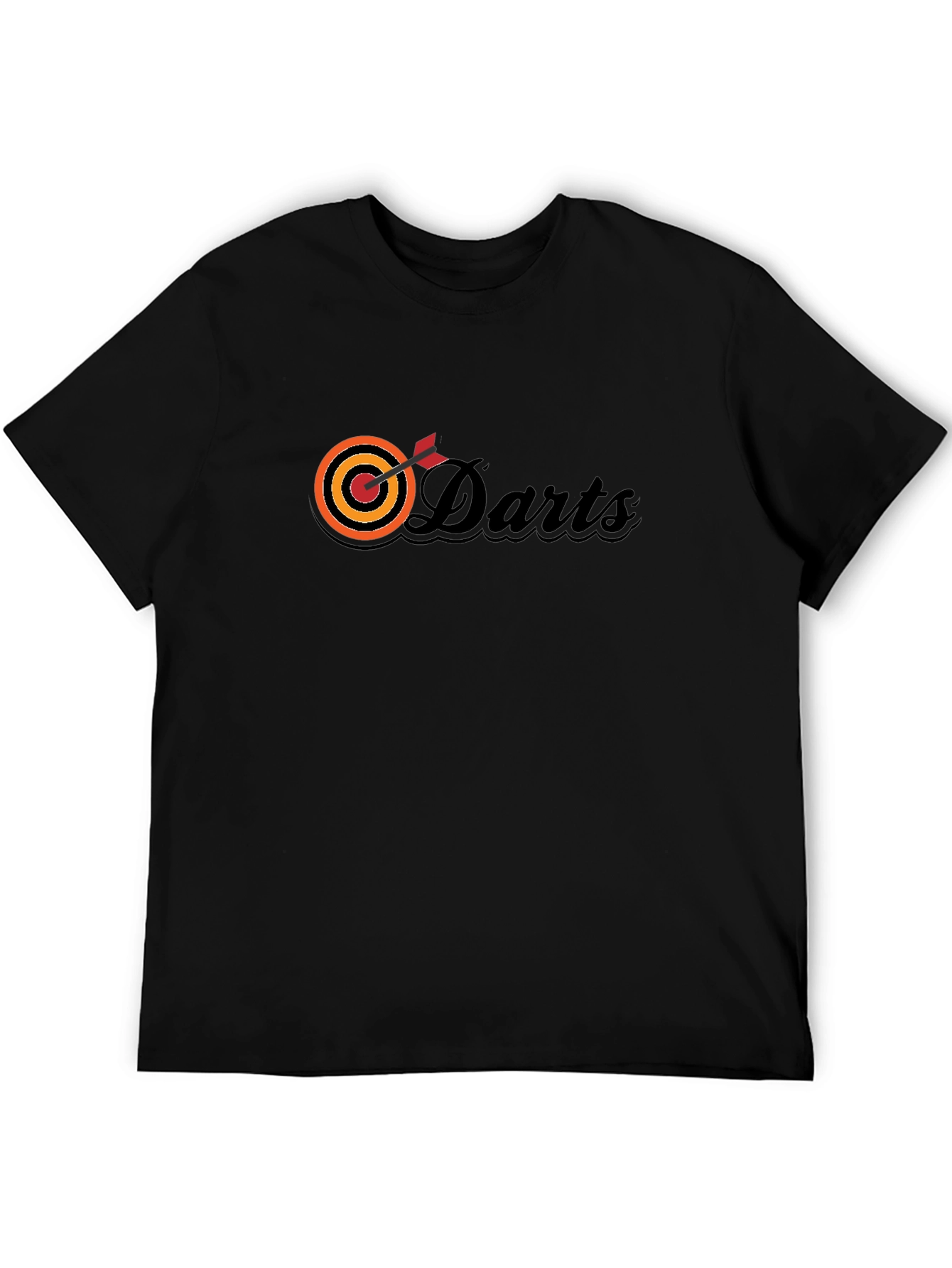Darts Graphic Tee - Bulls-eye Design
