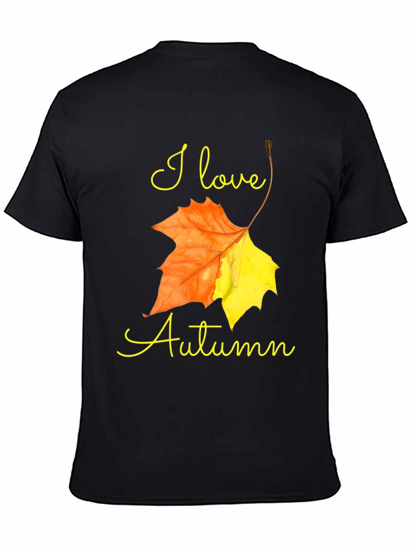 I Love Autumn T-Shirt - Fall Leaf Design