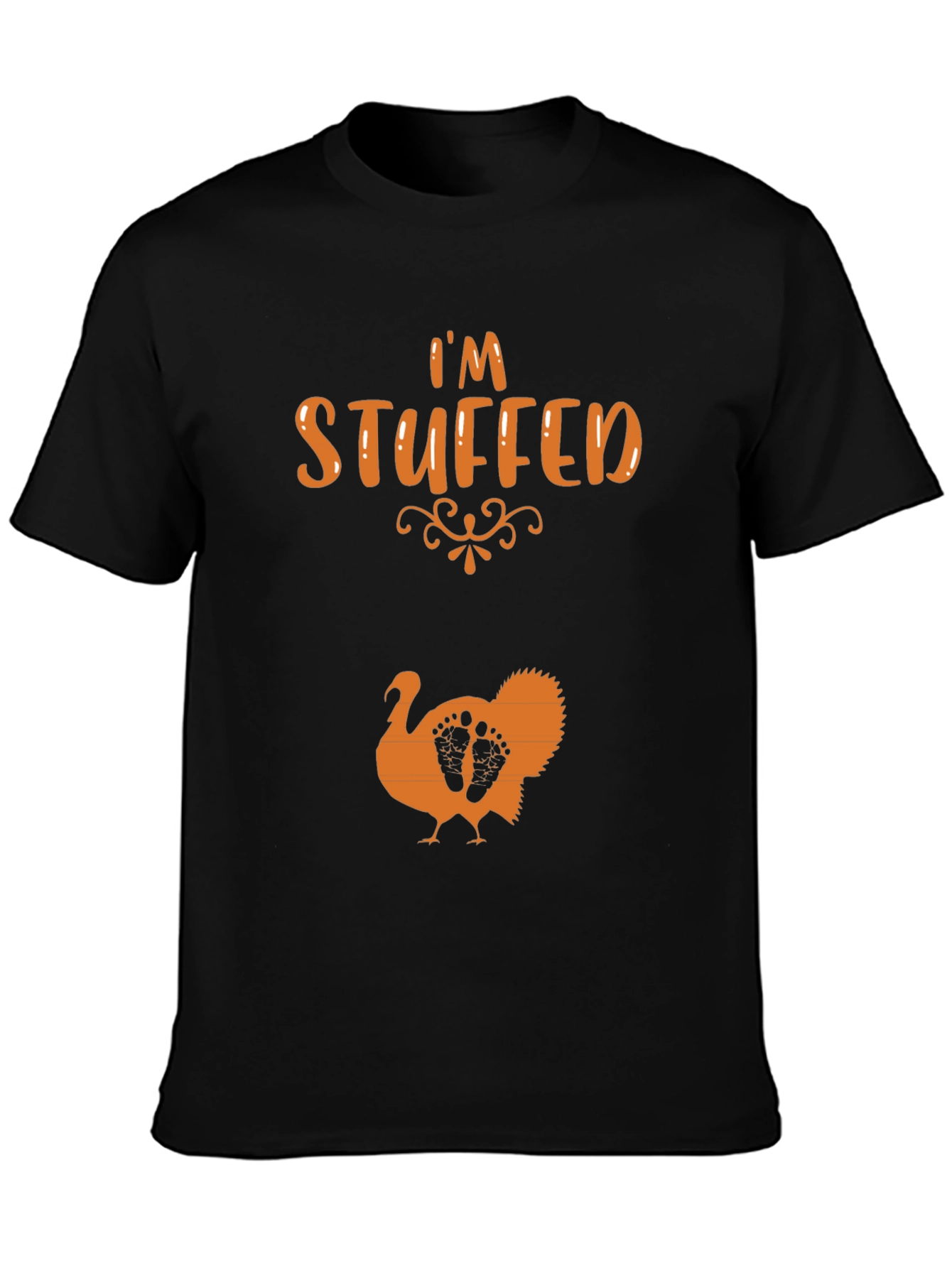 Im Stuffed Thanksgiving Pregnancy T-Shirt