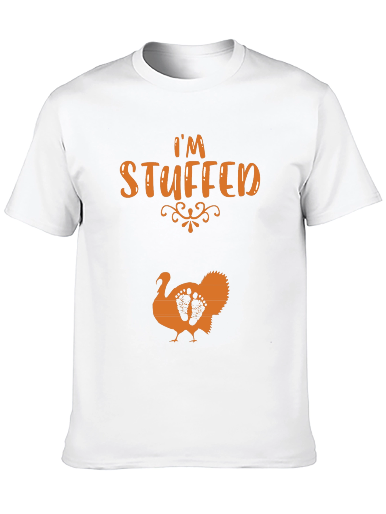 Im Stuffed Thanksgiving Pregnancy T-Shirt