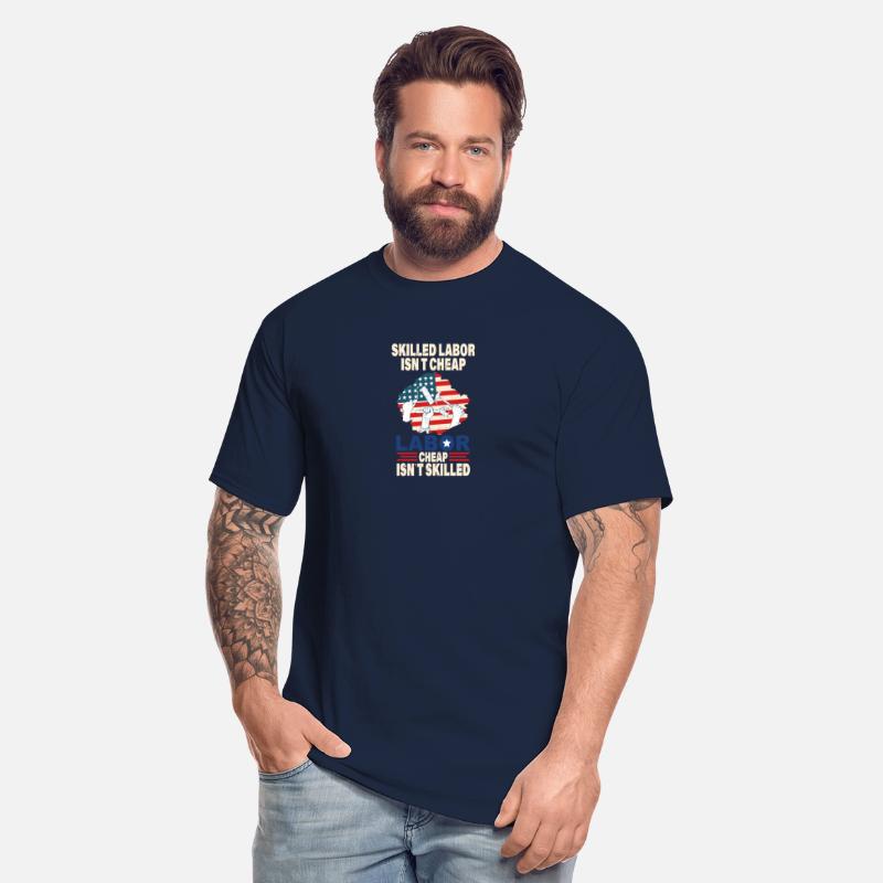 American Flag Skilled Labor Isn't Cheap Labor Day