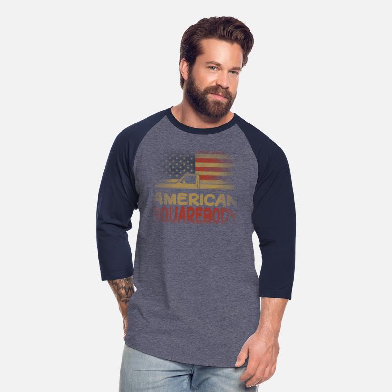 American Flag Square Body American Squarebody Truc