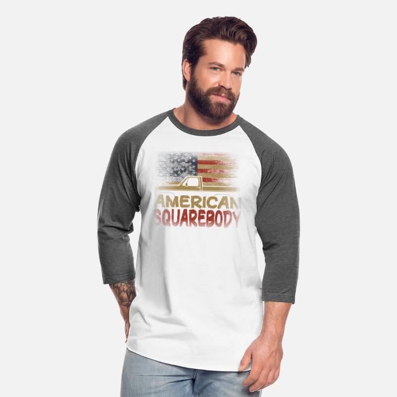 American Flag Square Body American Squarebody Truc