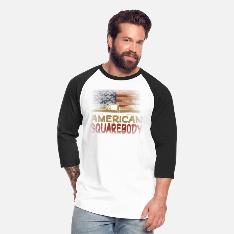 American Flag Square Body American Squarebody Truc