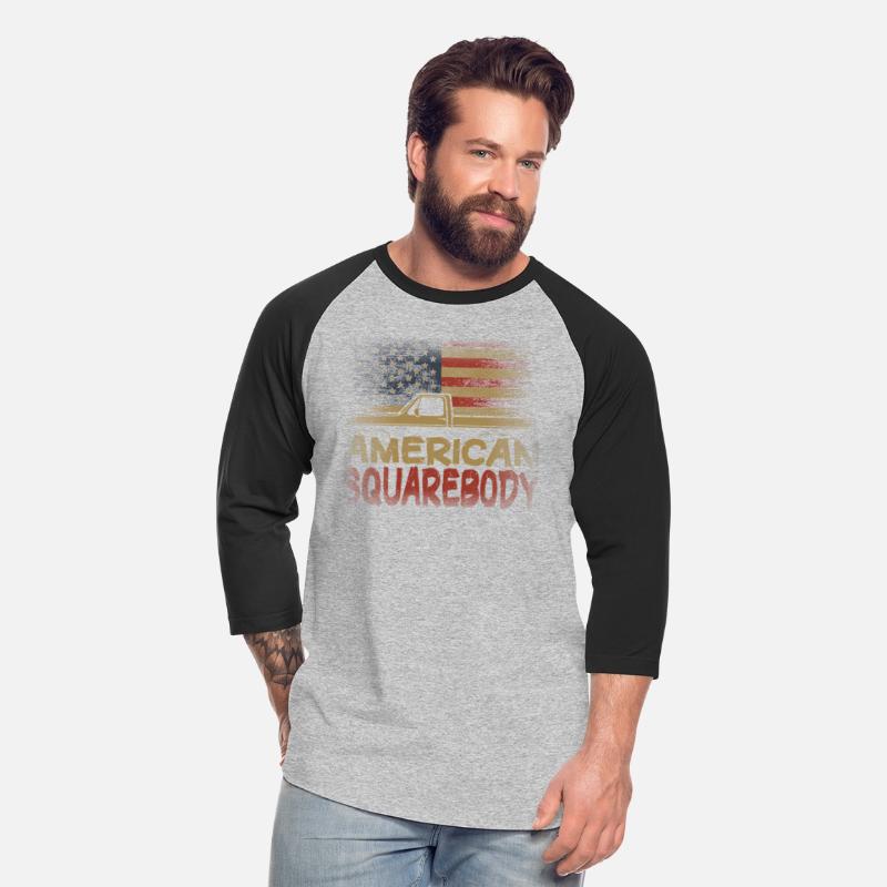 American Flag Square Body American Squarebody Truc