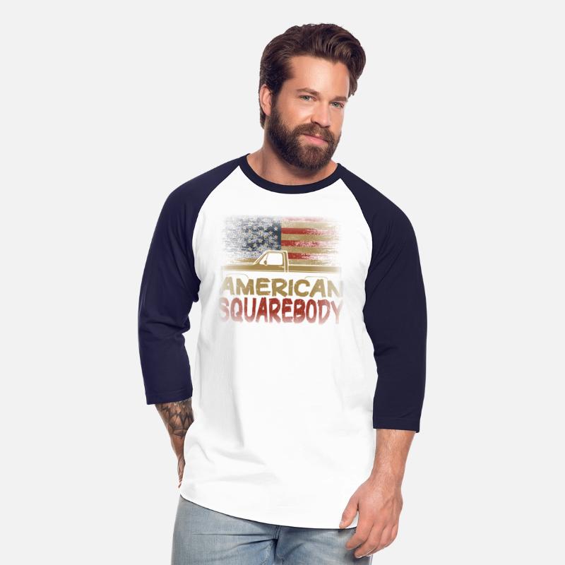 American Flag Square Body American Squarebody Truc