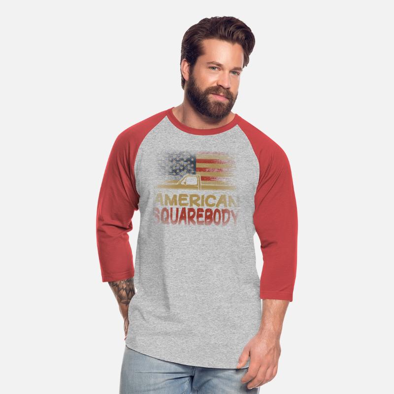 American Flag Square Body American Squarebody Truc