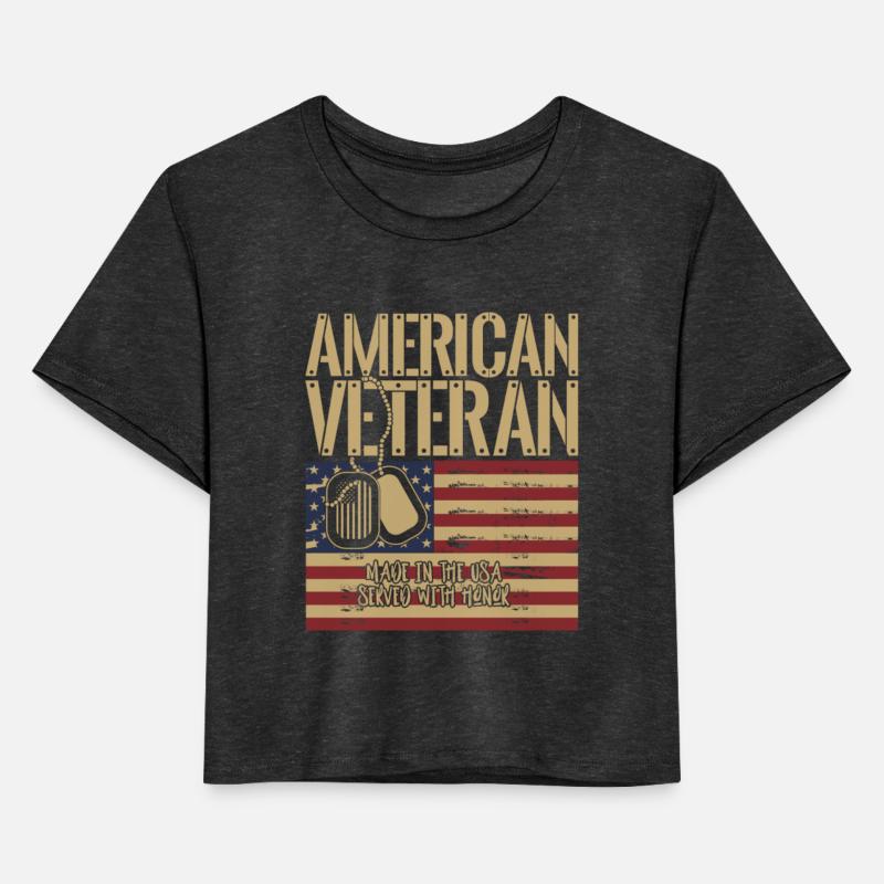 American Veteran Made In The Usa Served With Honor