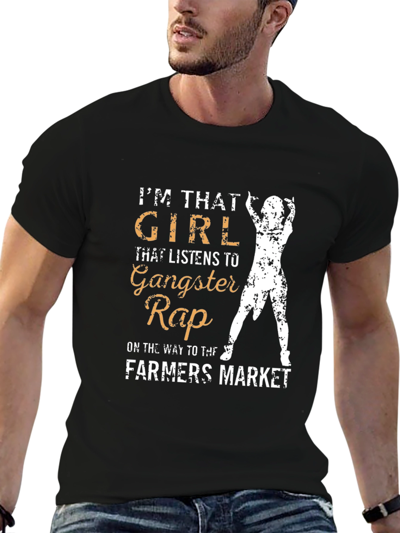 Gangster Rap Farmers Market T-Shirt