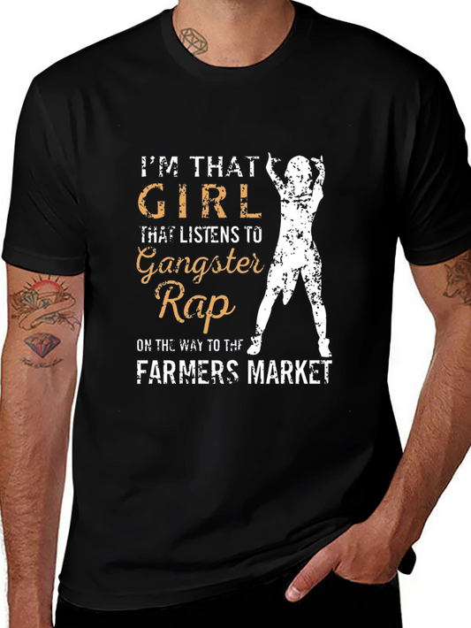 Gangster Rap Farmers Market T-Shirt