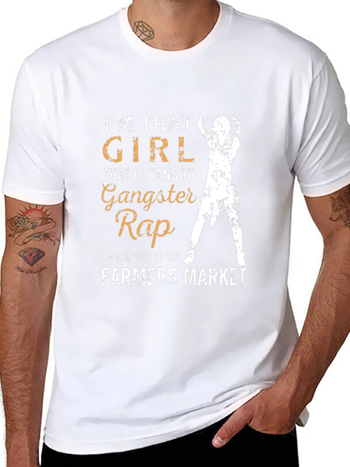 Gangster Rap Farmers Market T-Shirt