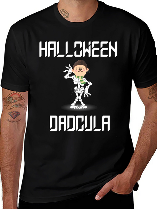 Halloween Dadcula Mens T-Shirt