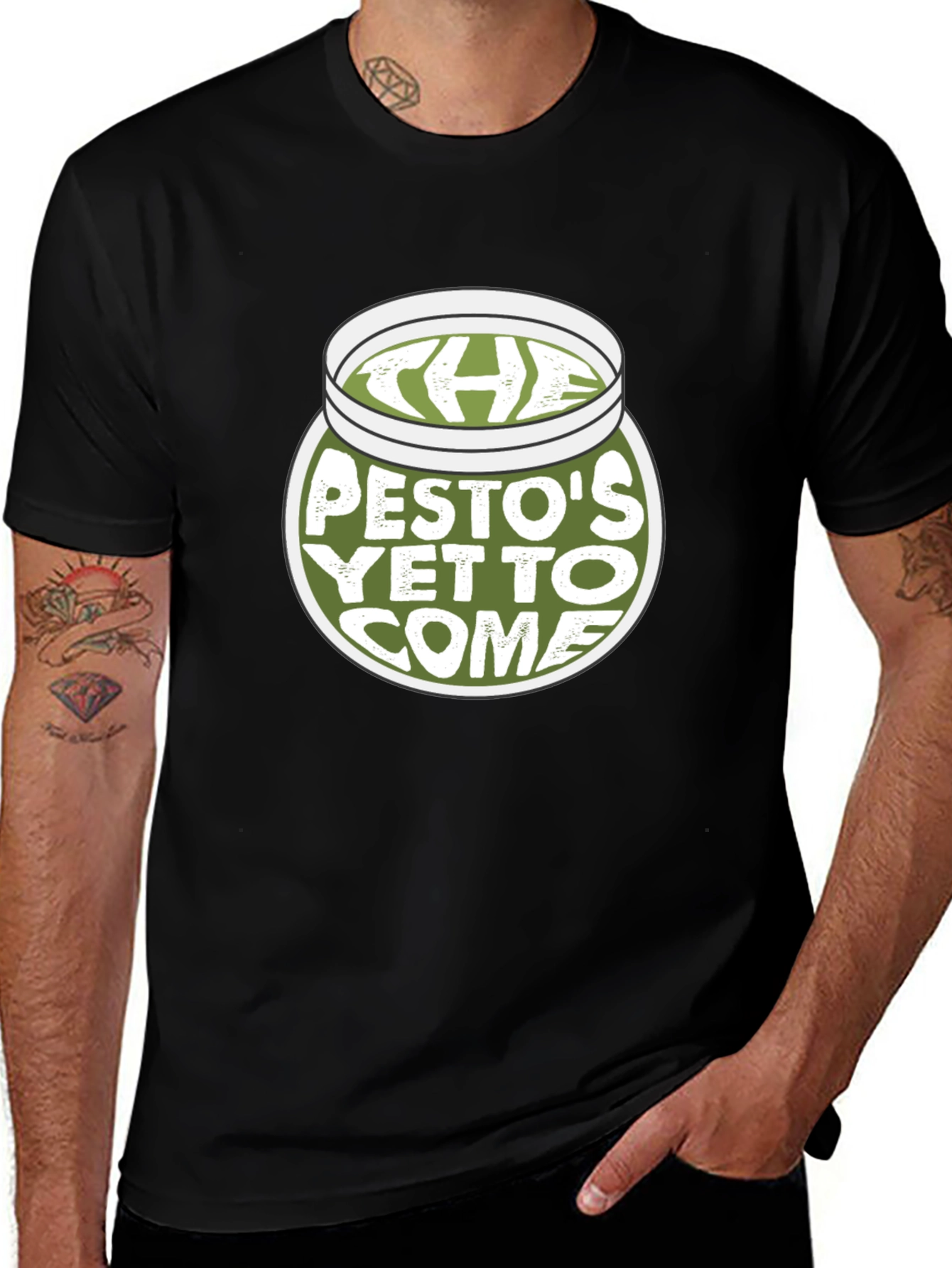 Pestos Yet to Come T-Shirt - Funny Foodie Tee