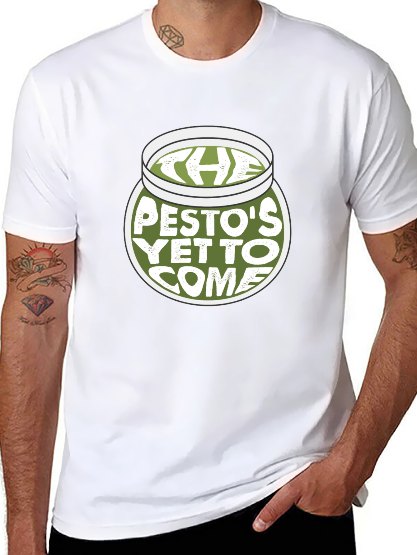 Pestos Yet to Come T-Shirt - Funny Foodie Tee