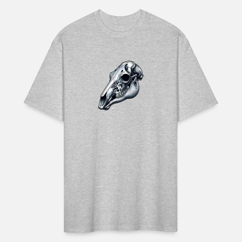 Anatomical Elegance - Realistic Horse Skull Design