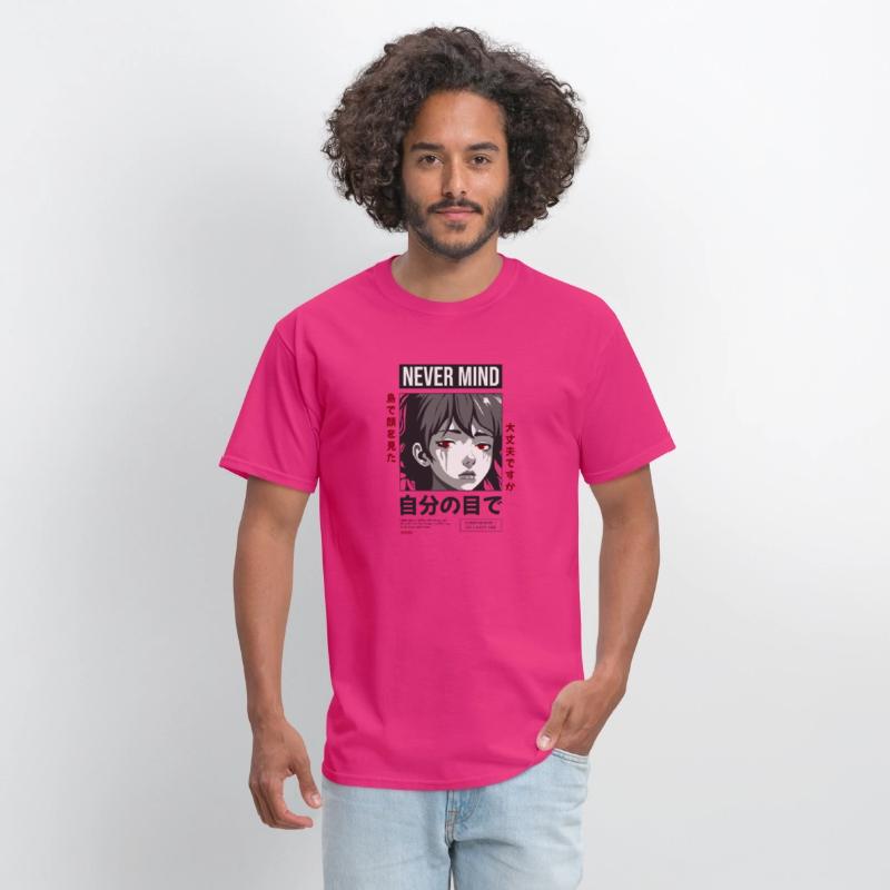Anime Crying Face Streetwear Design