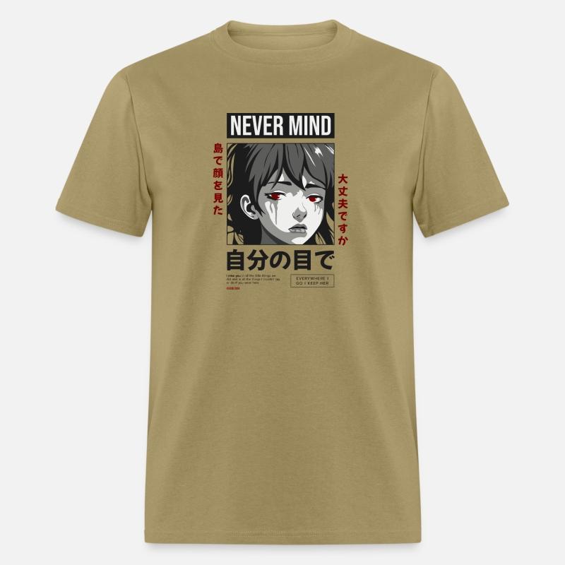 Anime Crying Face Streetwear Design