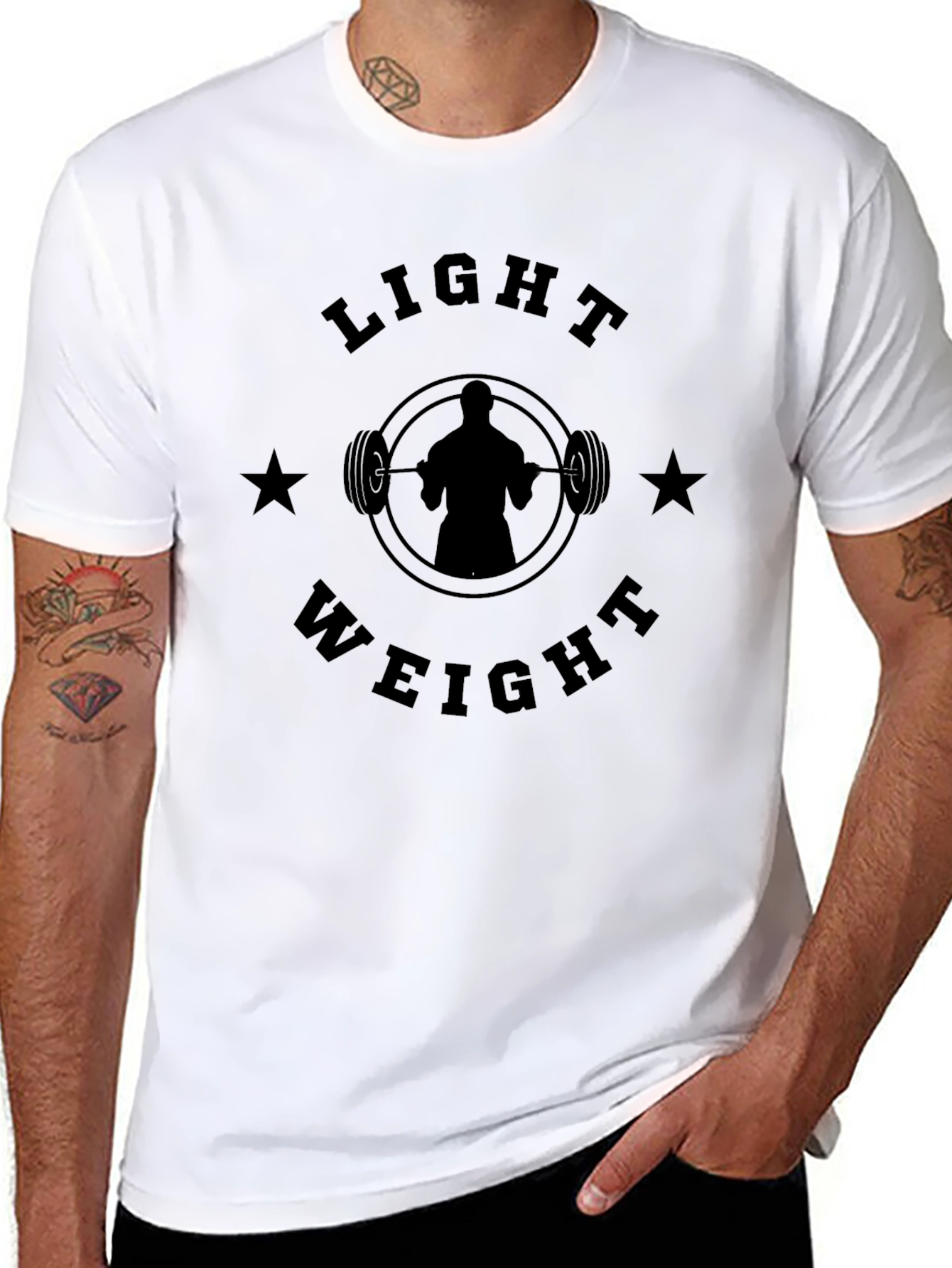 Light Weight Workout T-Shirt - Gym Motivation Apparel