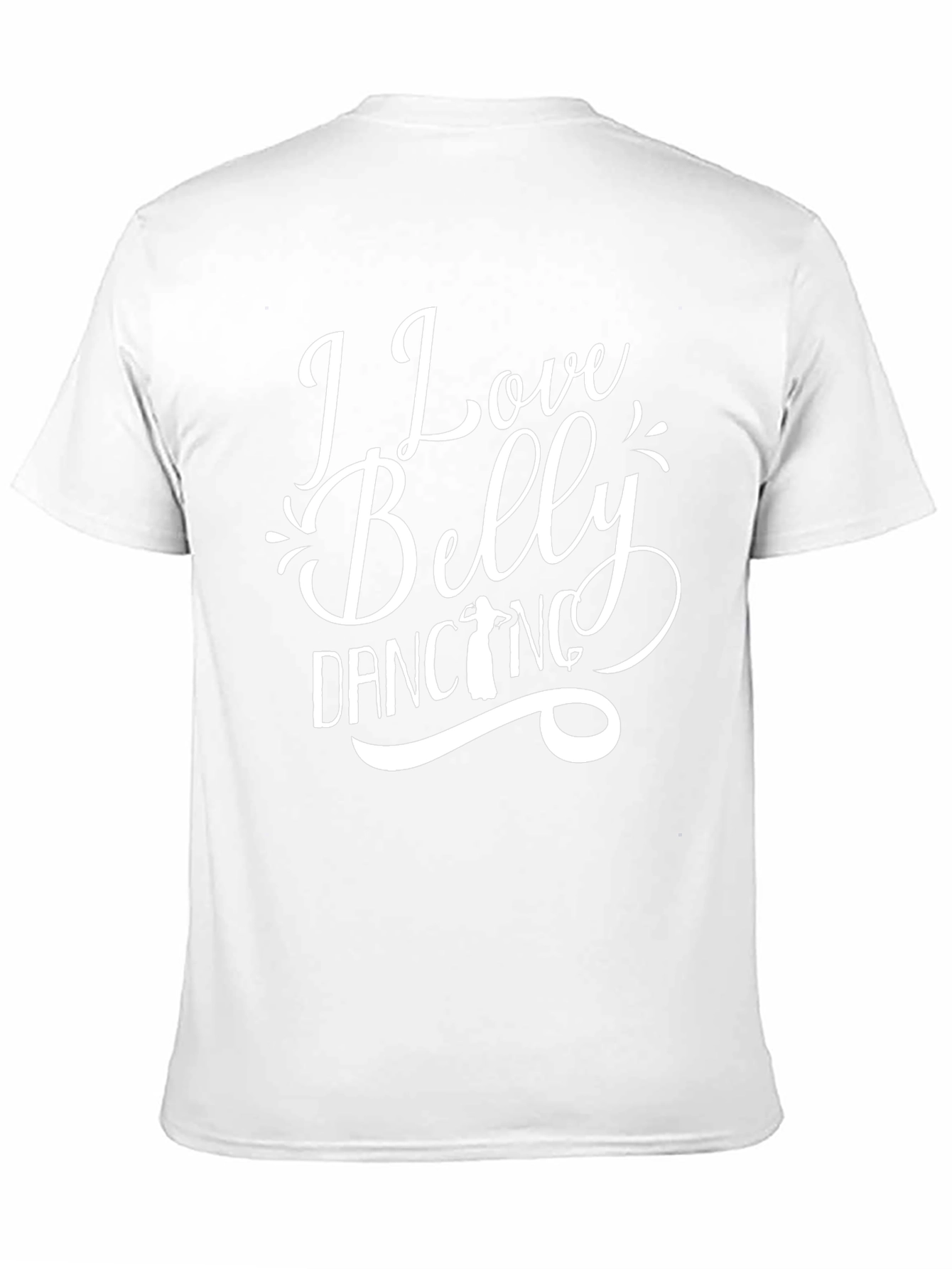 I Love Belly Dancing Graphic Tee - Black