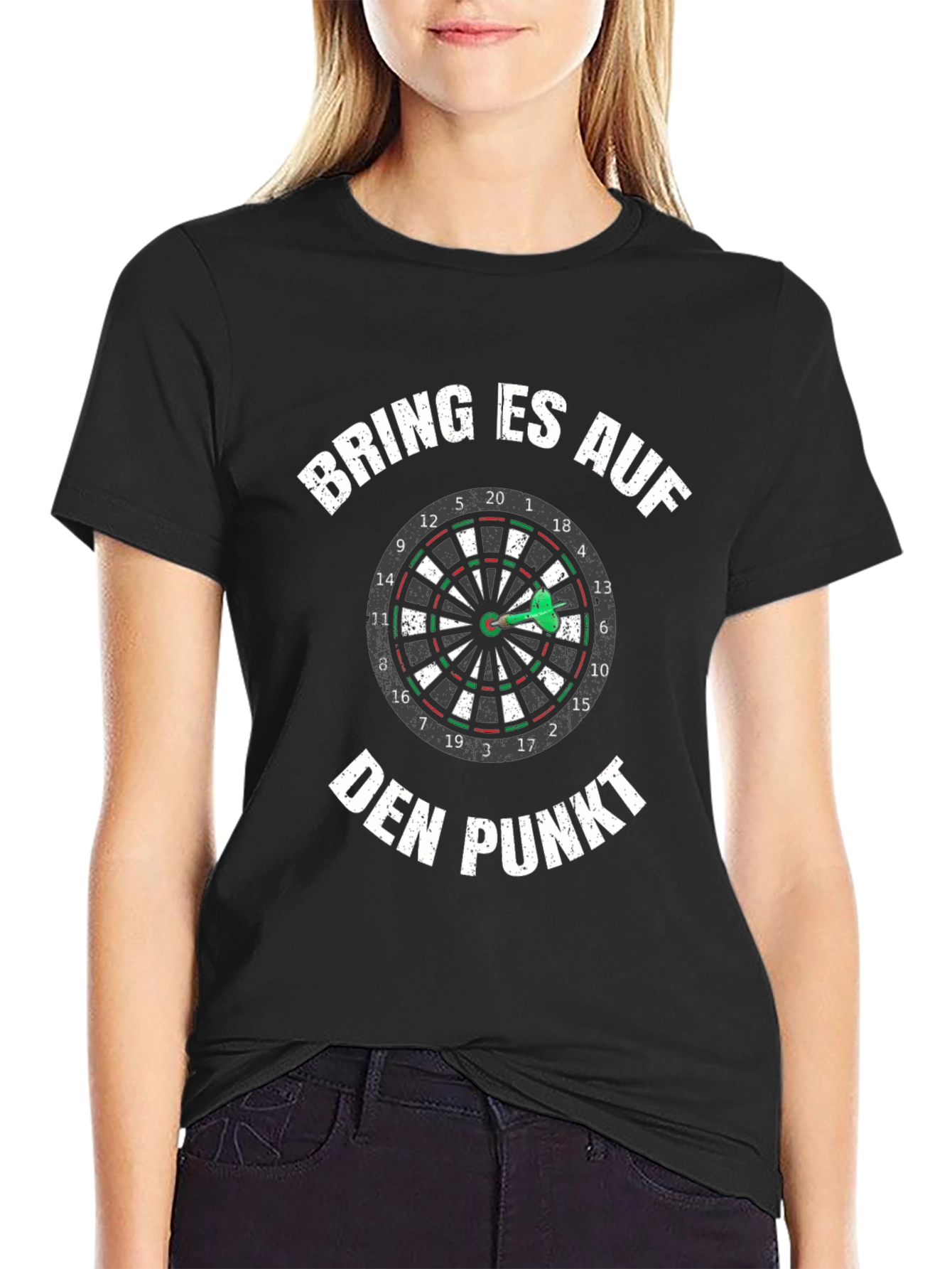 Bring Es Auf Den Punkt Dart T-Shirt