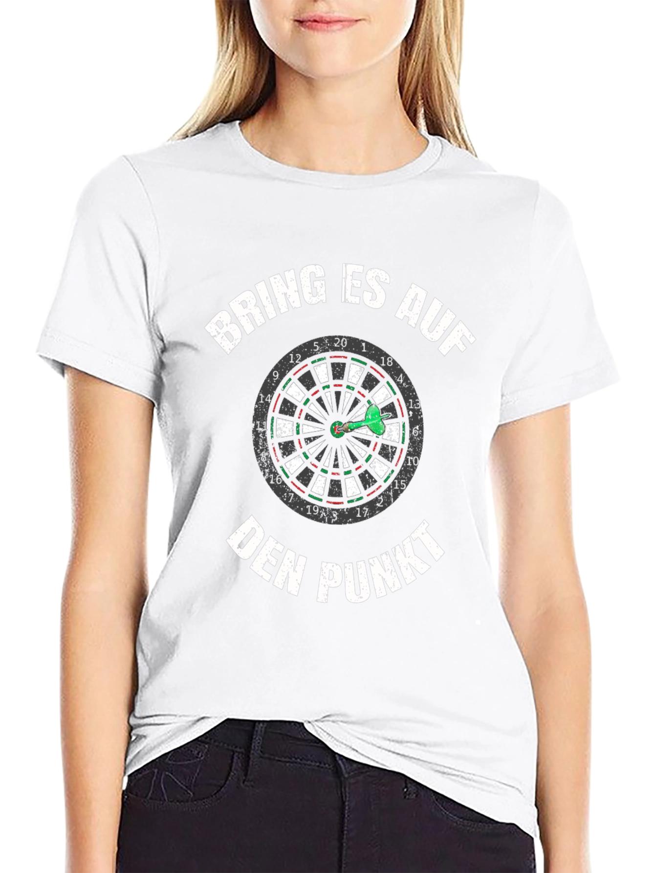 Bring Es Auf Den Punkt Dart T-Shirt