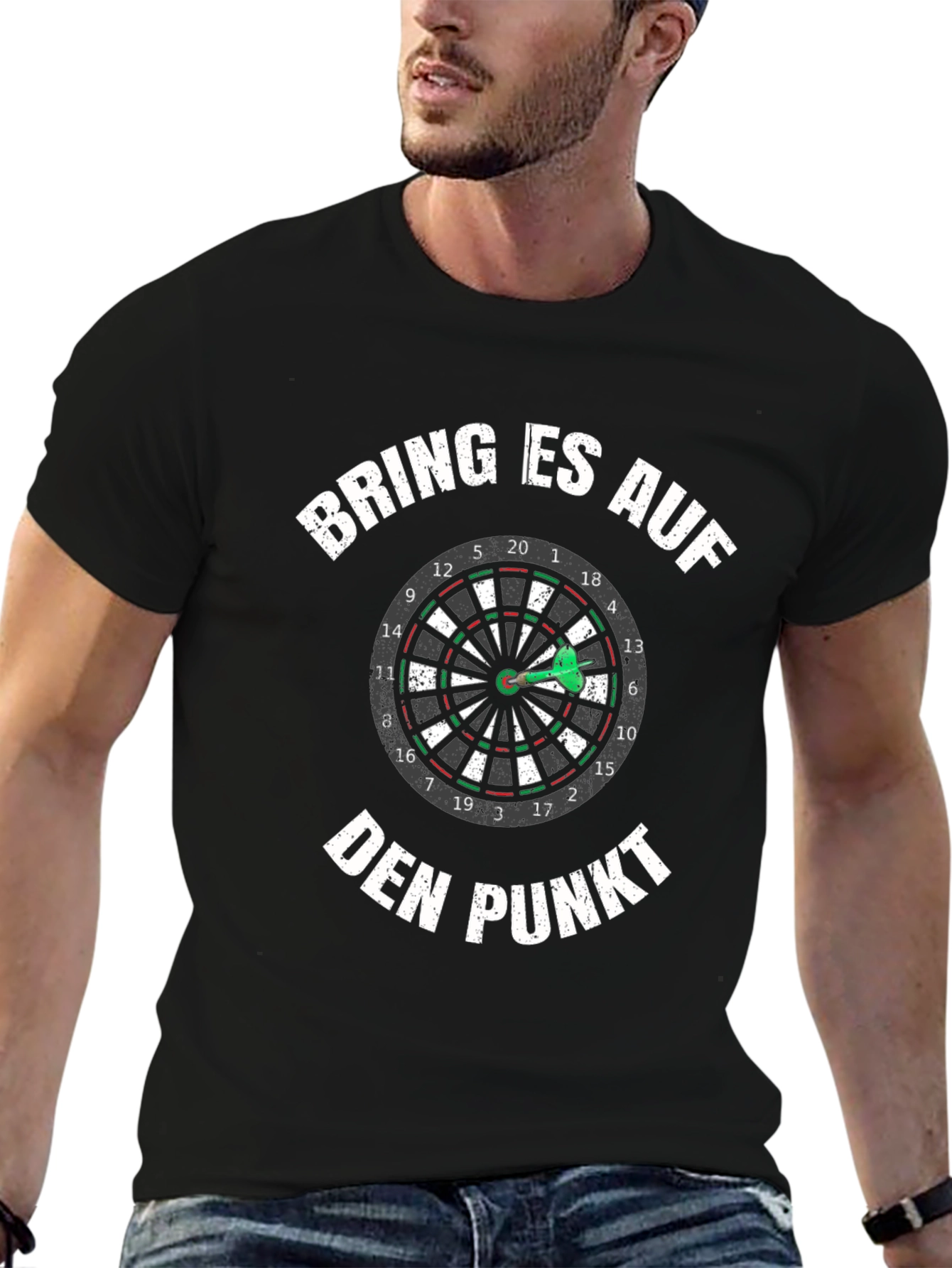 Bring Es Auf Den Punkt Dart T-Shirt
